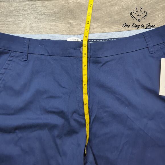 Crown & Ivy Caroline Flat Front 7" Shorts Size 16 - Picture 4 of 7